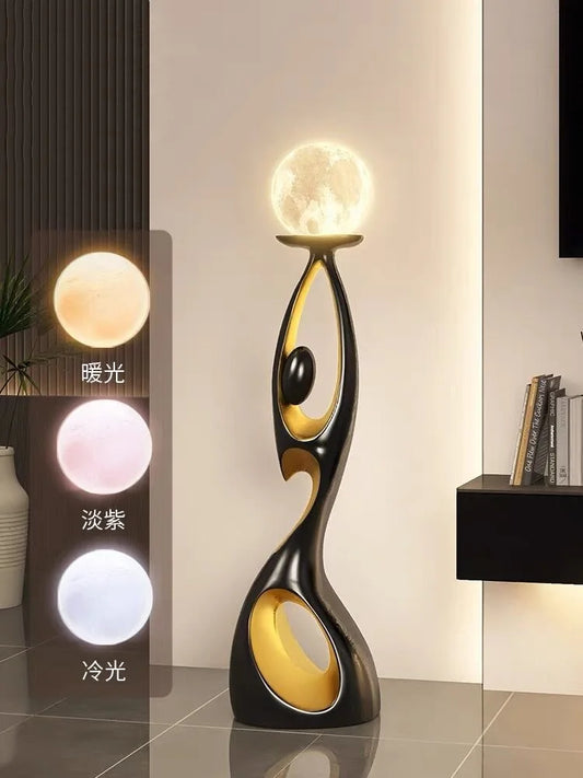 Light Luxury Abstract Resin Sculpture – Home & Housewarming Decor
